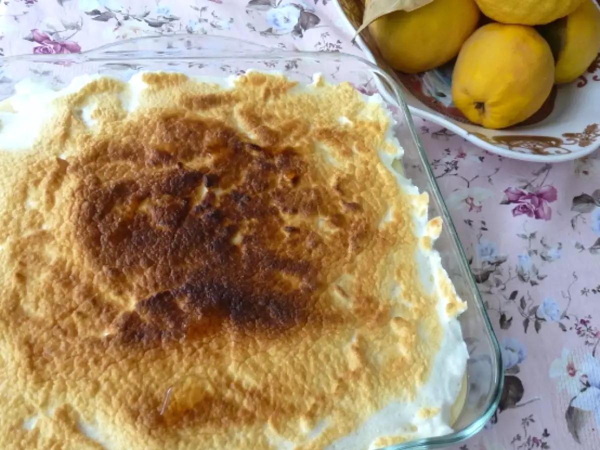Muhallebili Ayvalı Tatlı