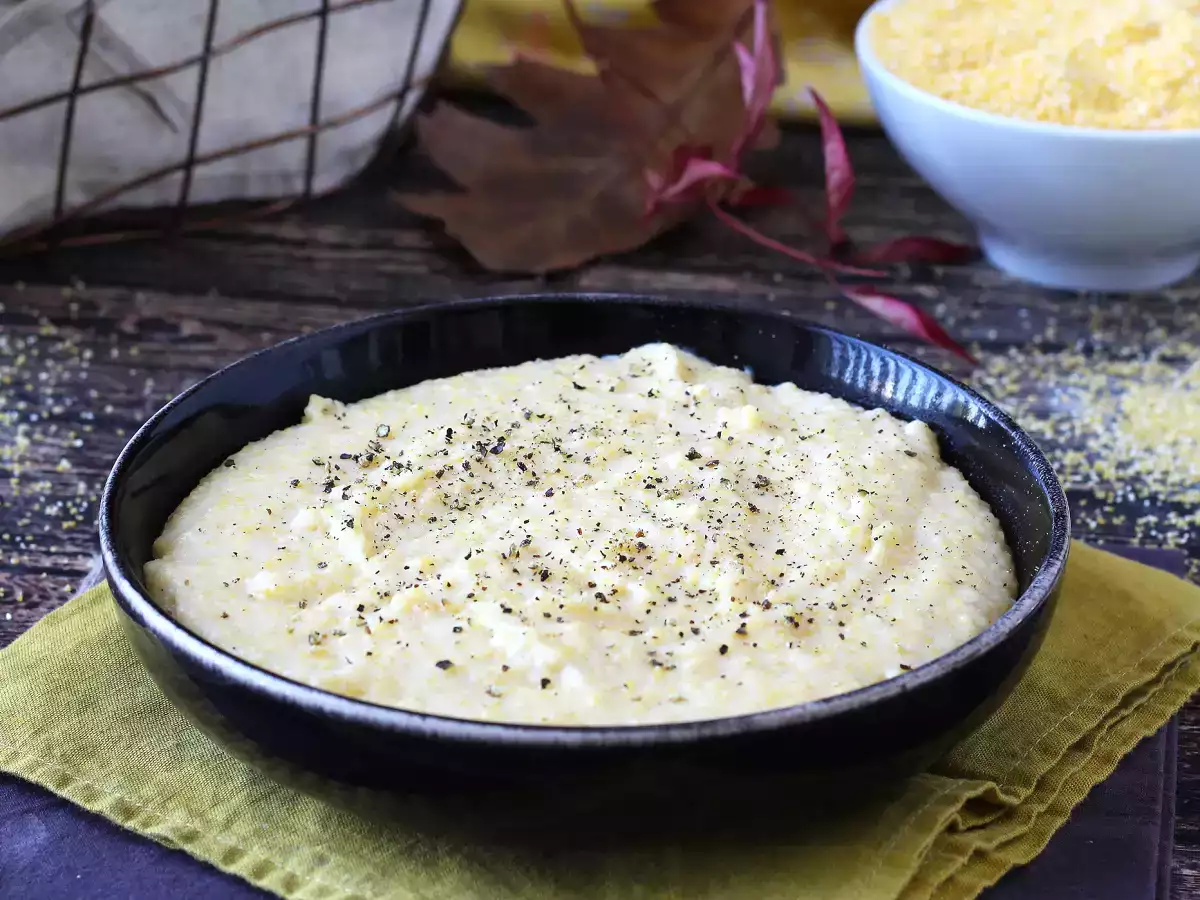 Mükemmel kremalı polenta: yumuşak ve lezzetli bir yemek için kolay tarif - fotoğraf 4