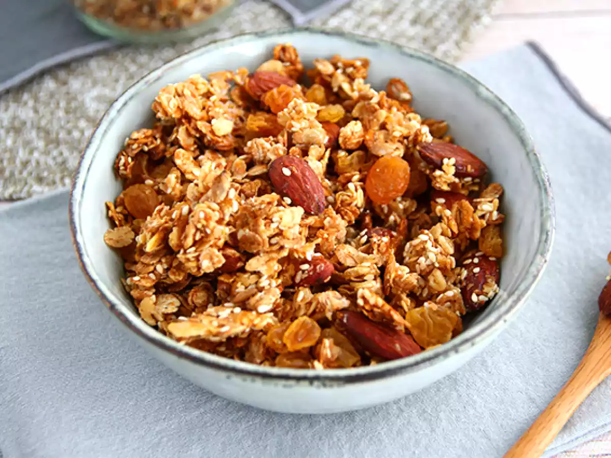 Müsli, ev yapımı granola - fotoğraf 3