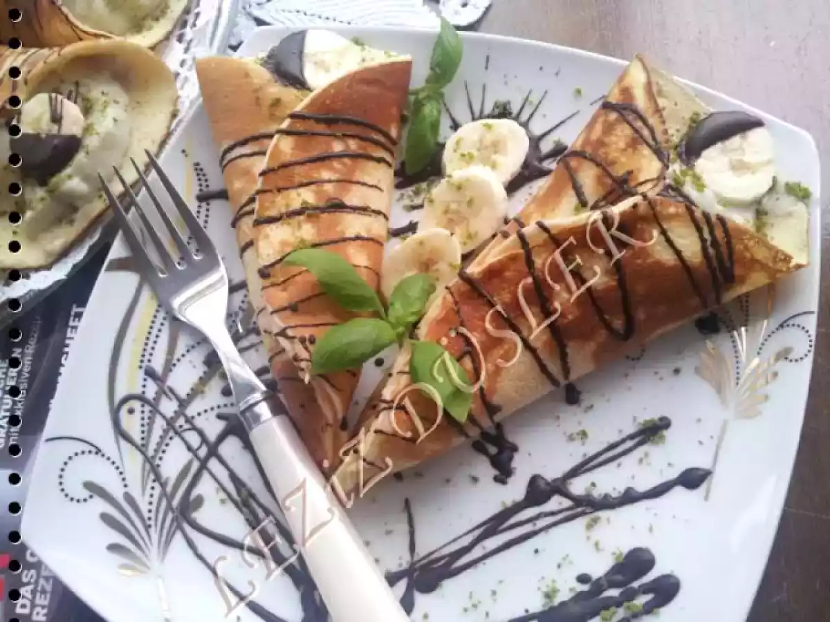 MUZ PUDDiNGLi PANCAKE KÜLAHLAR