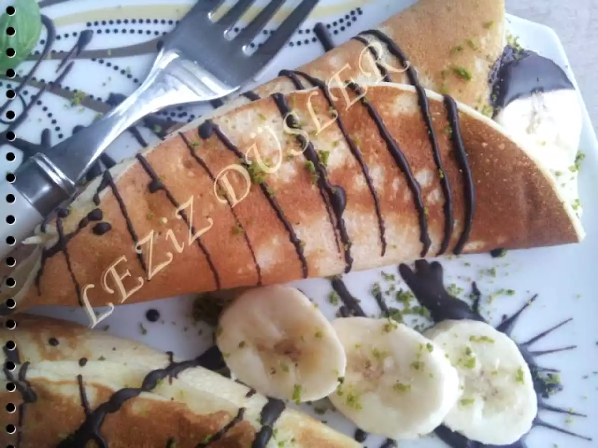 MUZ PUDDiNGLi PANCAKE KÜLAHLAR - fotoğraf 2