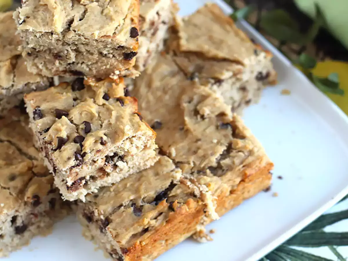 Muzlu ve çikolatalı kek - Vegan ve glütensiz - fotoğraf 5