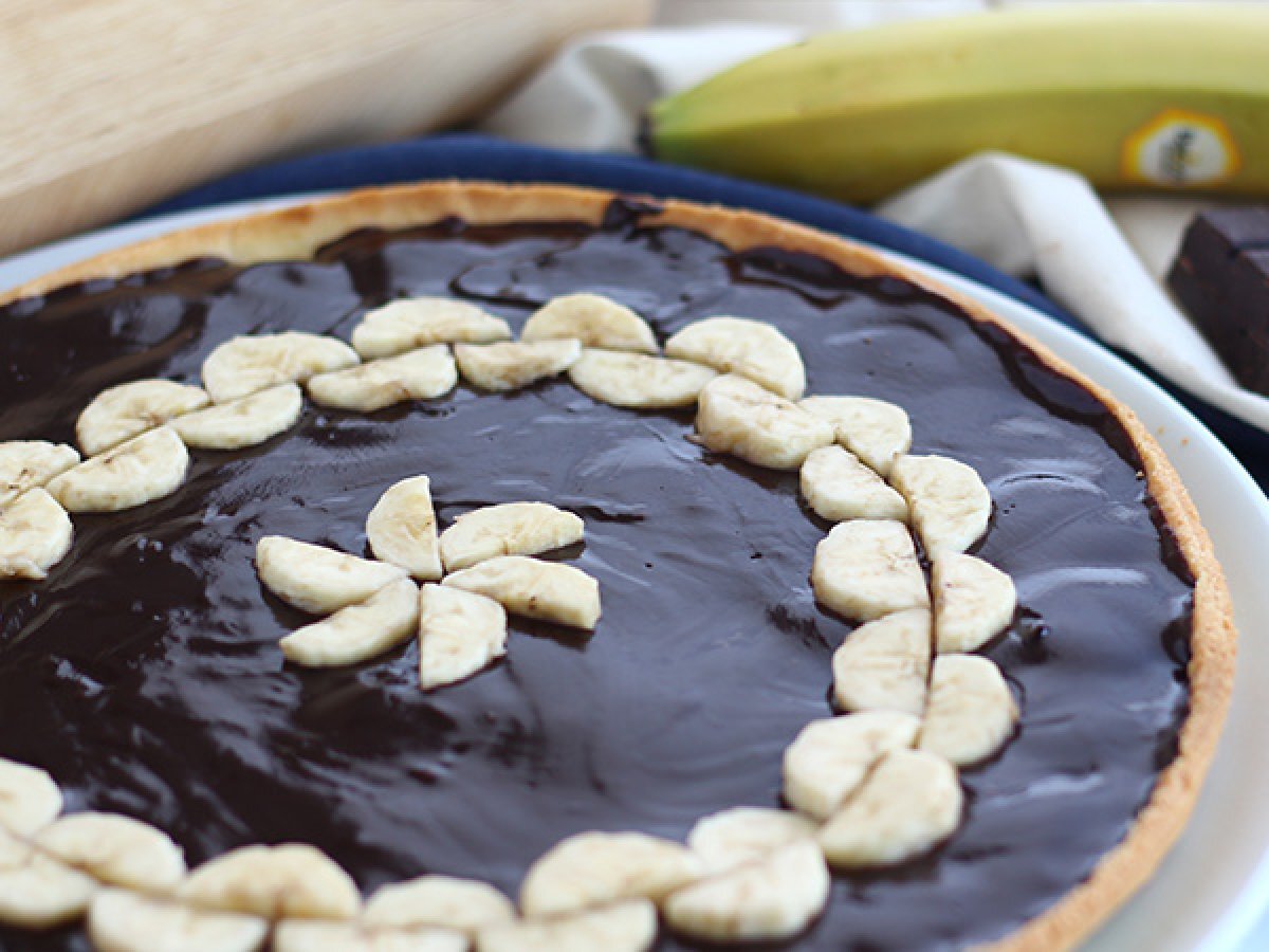 Muzlu ve çikolatalı tart (adım adım) - fotoğraf 2