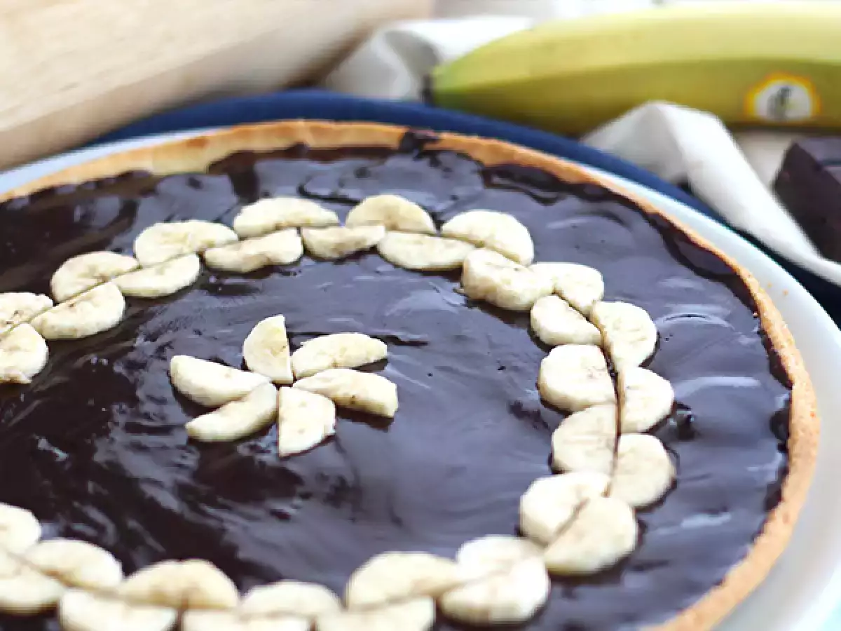 Muzlu ve çikolatalı tart (adım adım) - fotoğraf 2