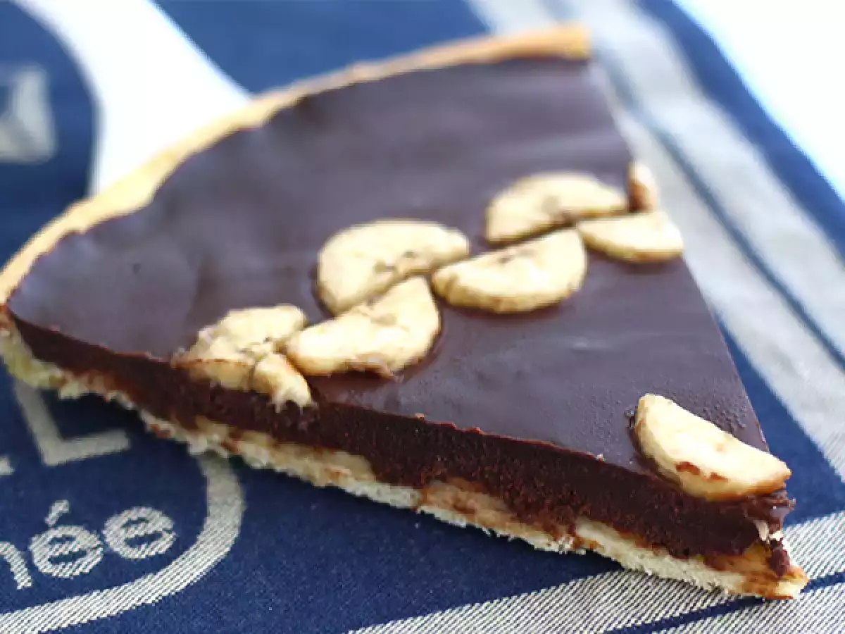 Muzlu ve çikolatalı tart (adım adım) - fotoğraf 3