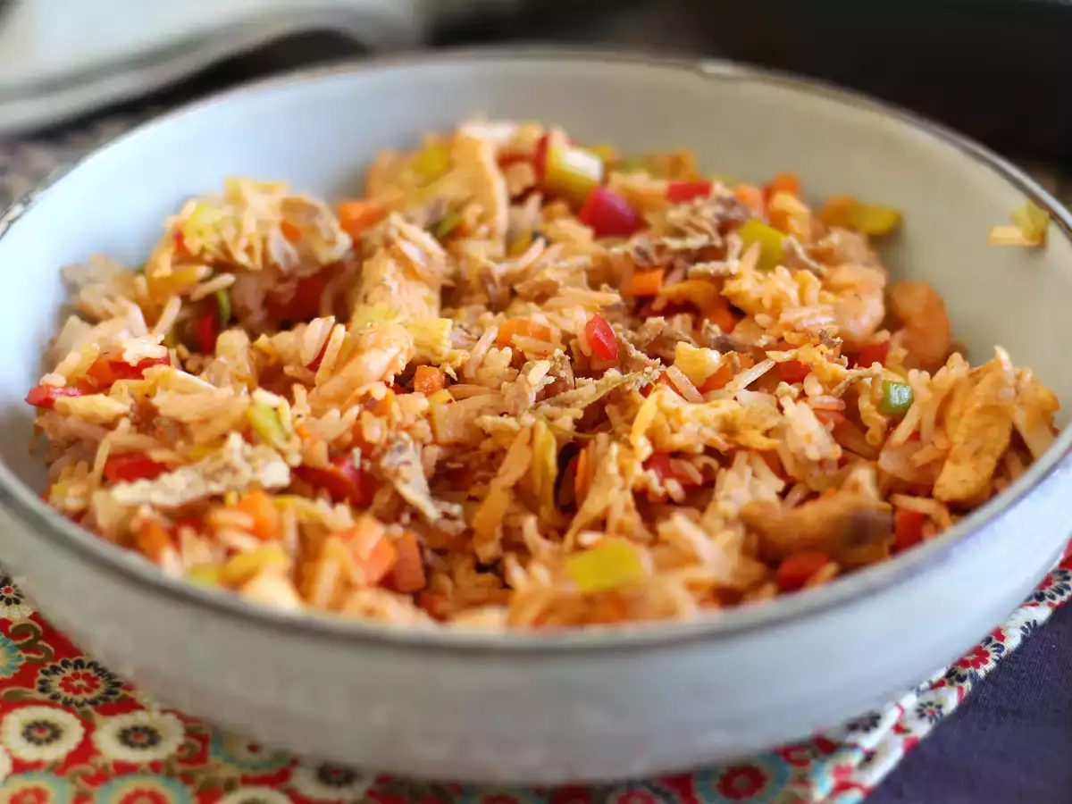 Nasi goreng, Endonezya'nın pirinç yemeği - fotoğraf 3