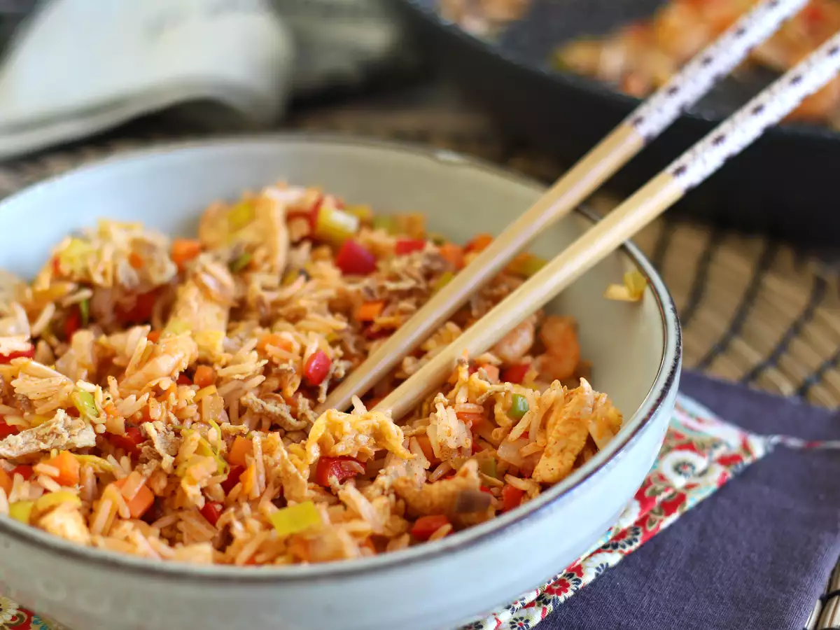 Nasi goreng, Endonezya'nın pirinç yemeği - fotoğraf 5