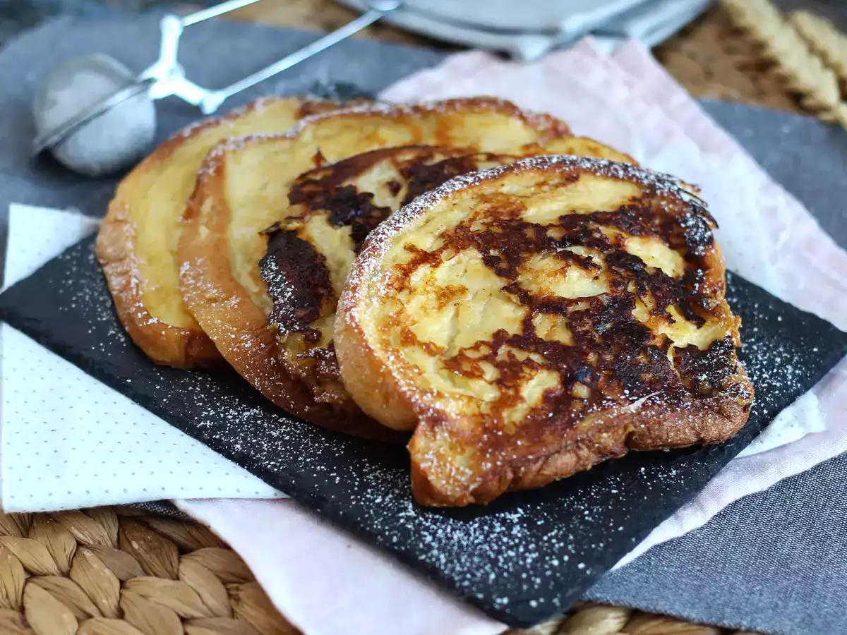 Nemli ve çıtır Brioche perdue - fotoğraf 3