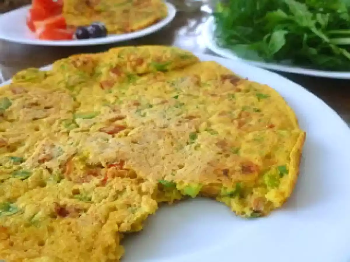 Nohut unlu omlet