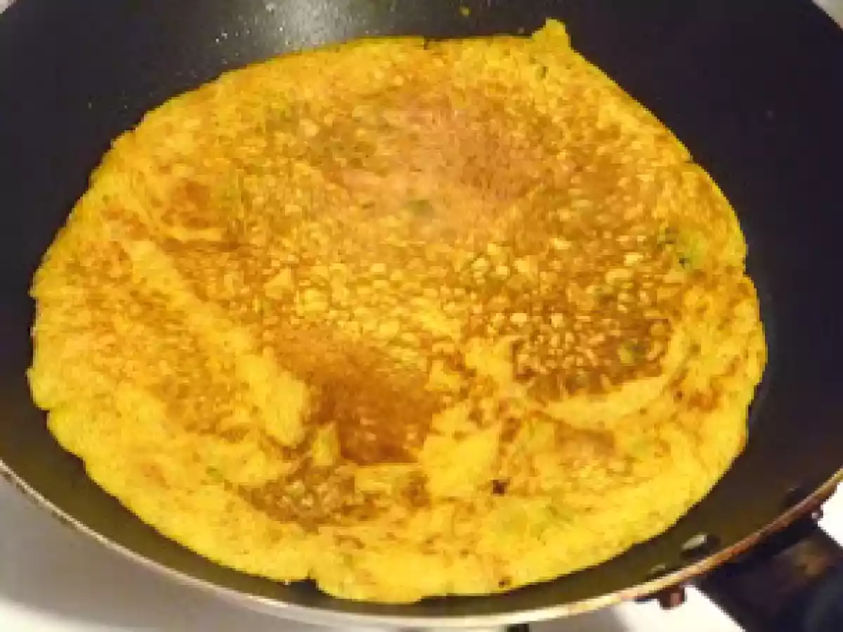 Nohut unlu omlet - fotoğraf 2
