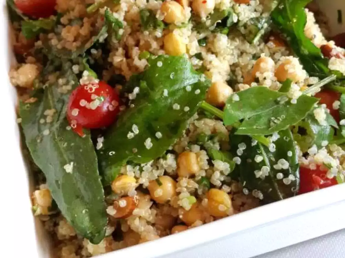 Nohutlu quinoa