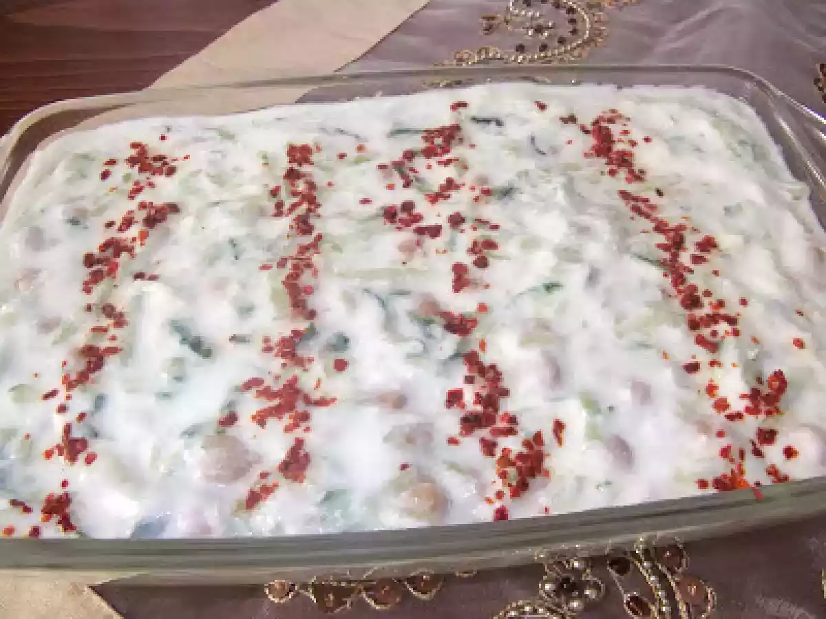 Nohutlu yaz salatası