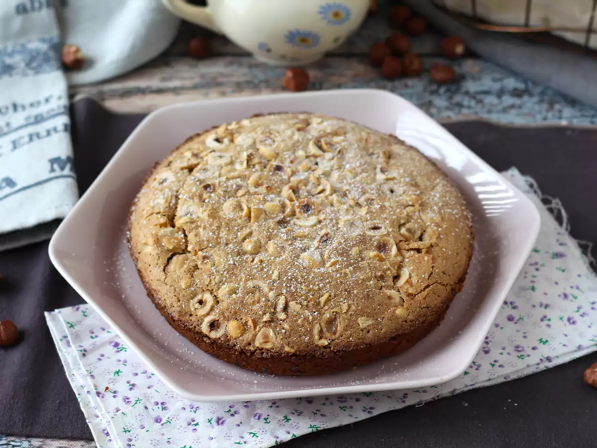 Noisetier, 5 malzemeli çıtır çıtır, eriyen fındıklı kek! - fotoğraf 2