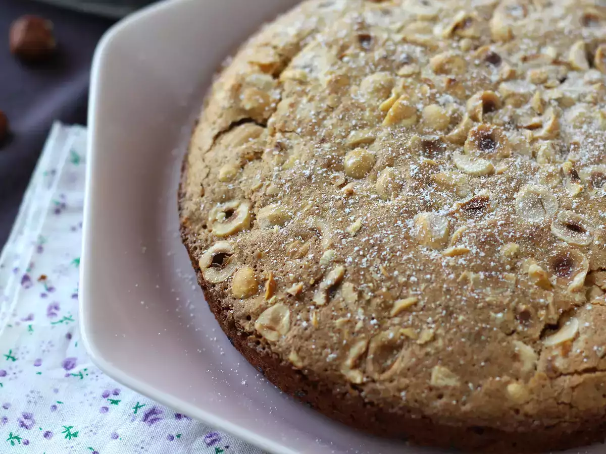 Noisetier, 5 malzemeli çıtır çıtır, eriyen fındıklı kek! - fotoğraf 9