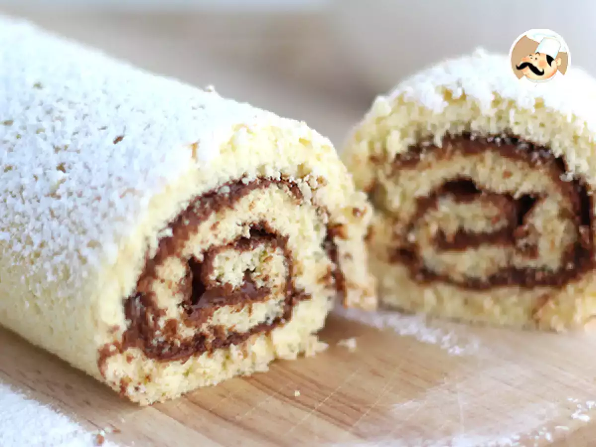 Nutellalı rulo pasta - fotoğraf 2