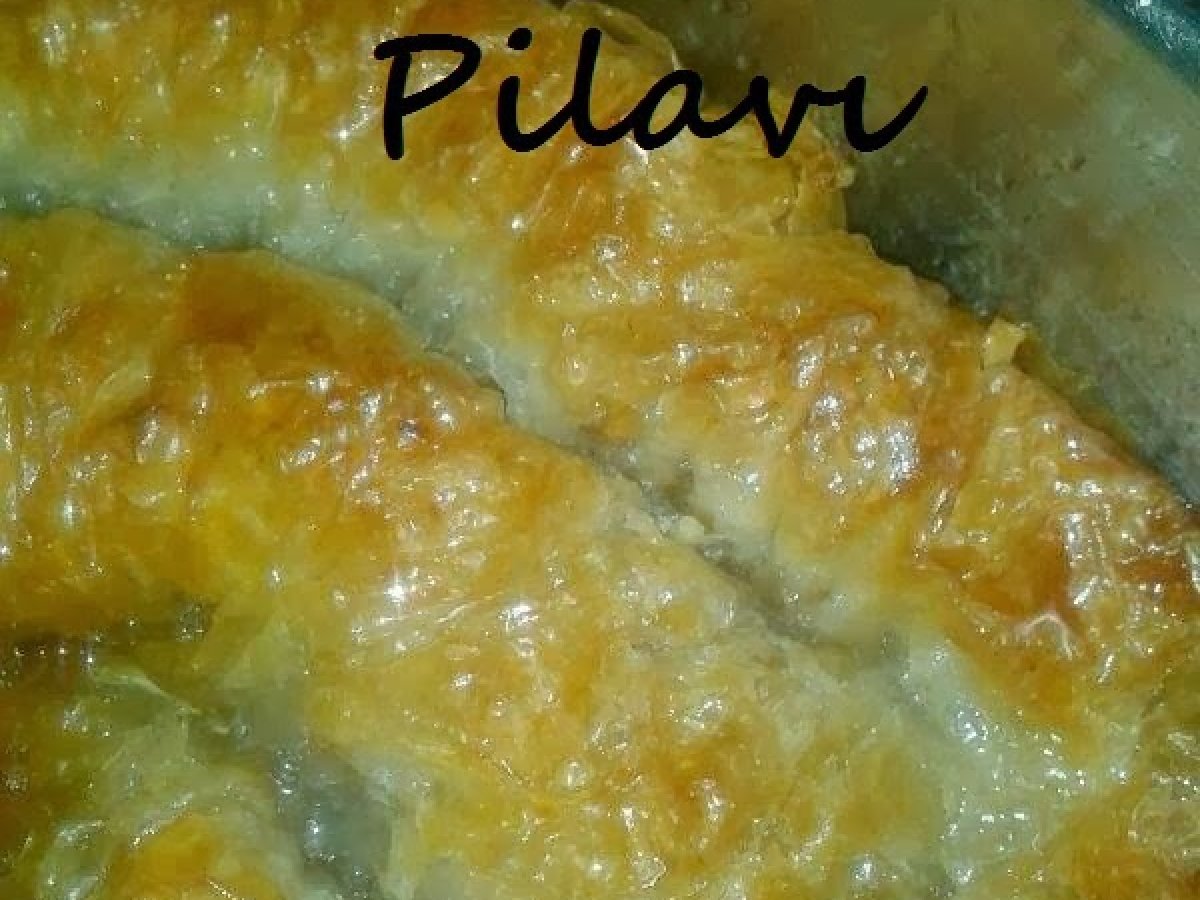 Oklavadan Çekme-Baklava