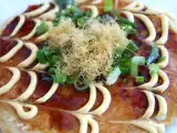Okonomiyaki - Japon omleti, fotoğraf 1