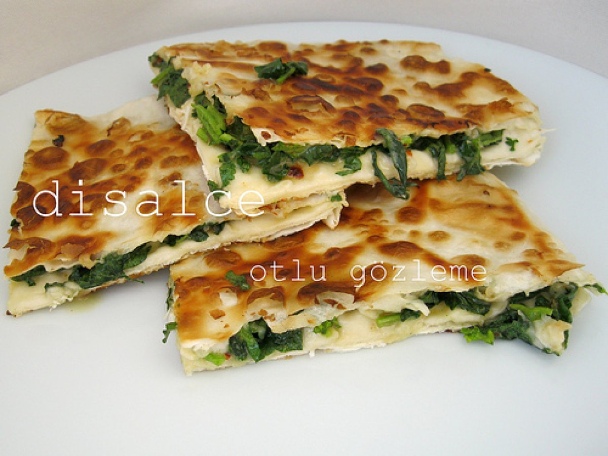 OTLU GÖZLEME(ısırgan ve ebegümeçli)