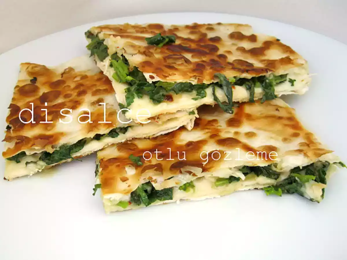 OTLU GÖZLEME(ısırgan ve ebegümeçli)