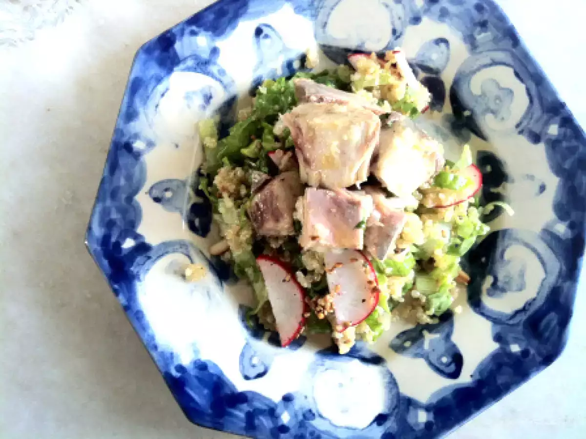 Palamut konfit & quinoa