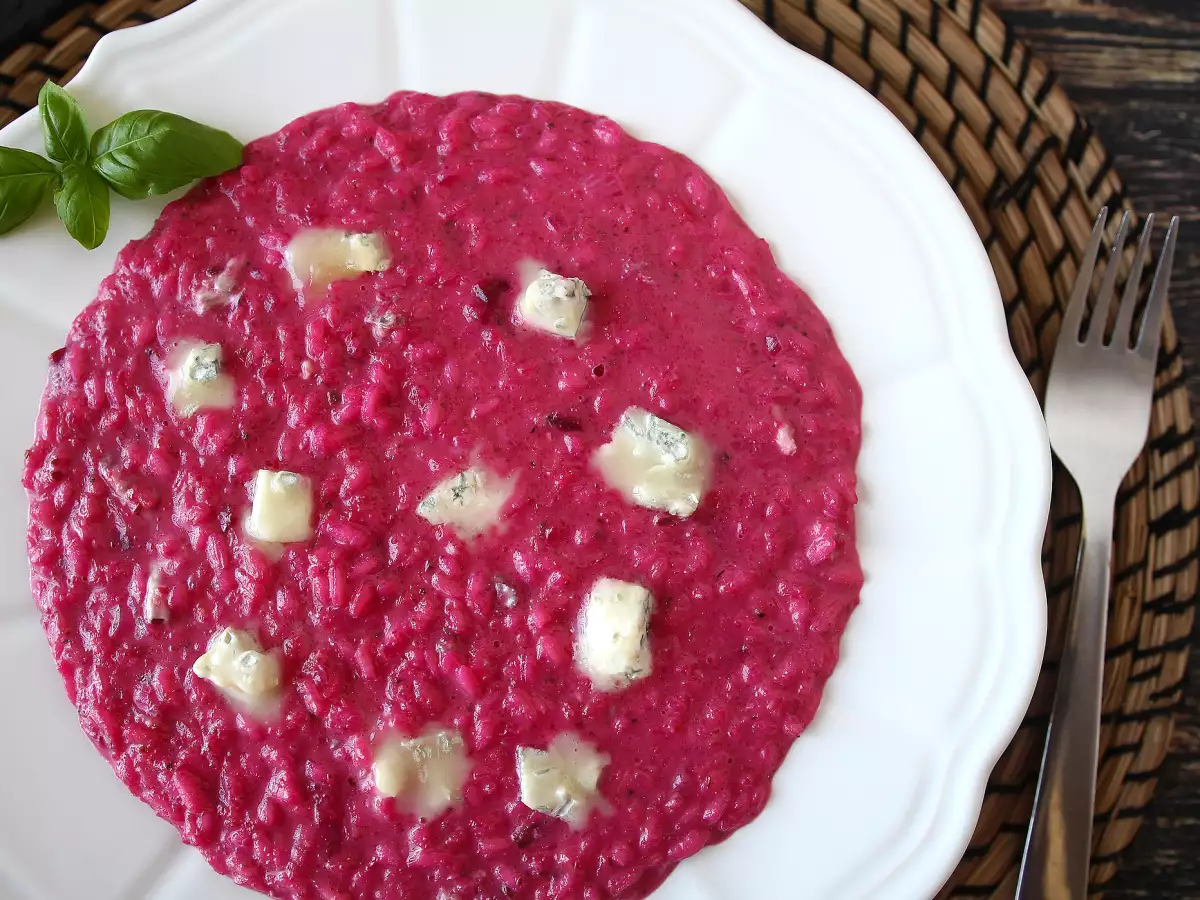 Pancar ve Gorgonzolalı Risotto: Renk ve Yoğun Lezzet Şöleni - fotoğraf 5