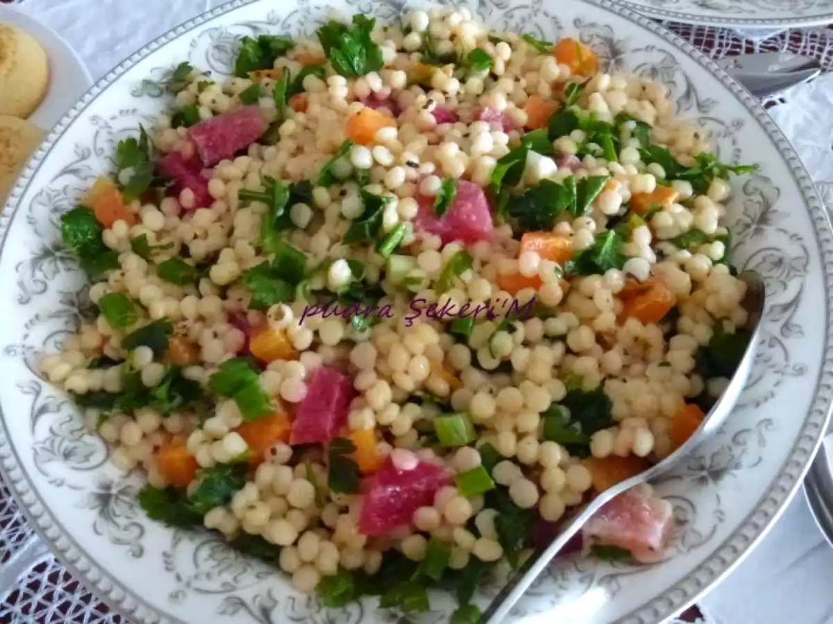 Pancarlı Kuskus salatası