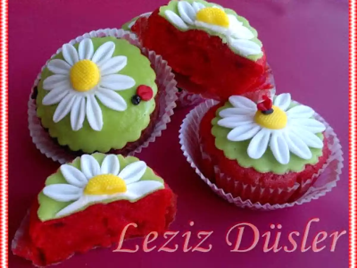 Papatyali Cupcakes - fotoğraf 2