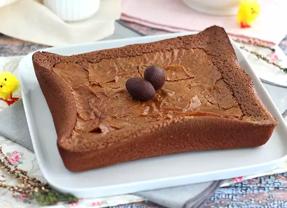 Paskalya'dan kalan çikolatalı brownie