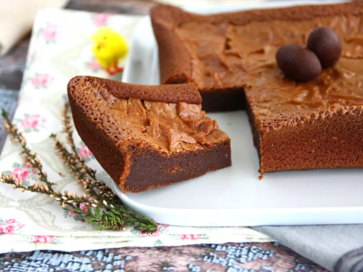 Paskalya'dan kalan çikolatalı brownie - fotoğraf 4