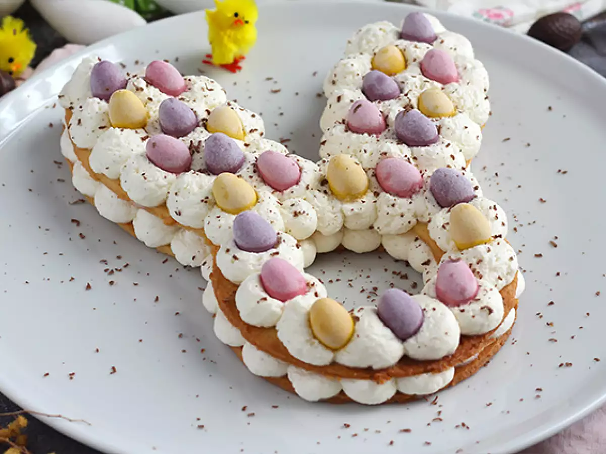 Paskalya Yumurtalı Tavşan Tartı - fotoğraf 3