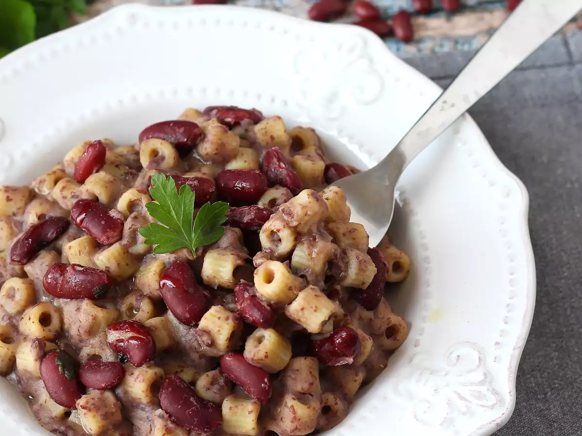 Pasta e fagioli alla veneta: Büyükannenin kremalı ve lezzetli tarifi - fotoğraf 2