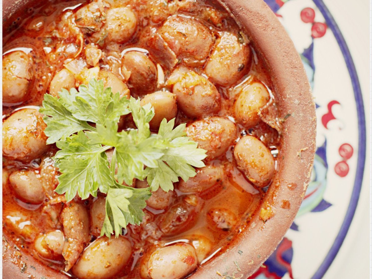 Pastırmalı Barbunya Güveç