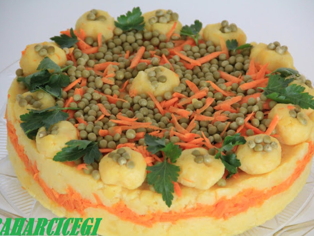 PATATATESLI HAVUCLU PASTA SALATASI BLOGUM 7. SENESINE GIRDI