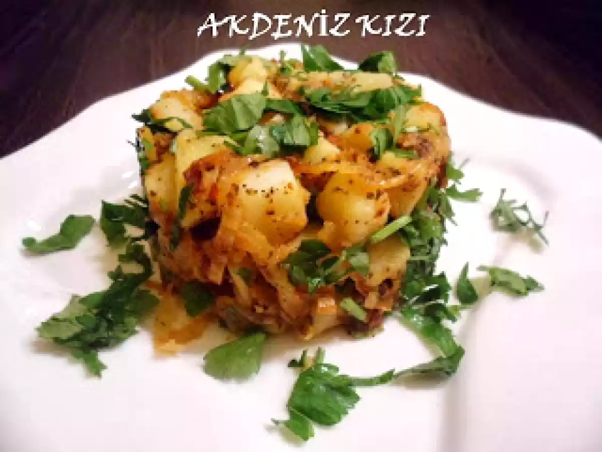 Patates kavurması