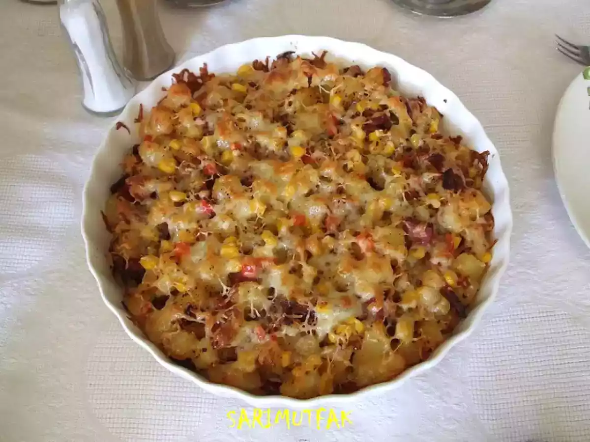 PATATES PİZZASI