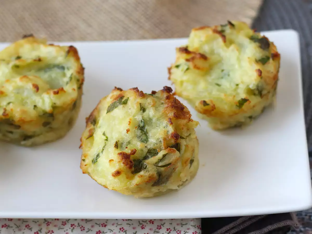 Patates Püresinden Mini Muffin: Mükemmel Garnitür - fotoğraf 3