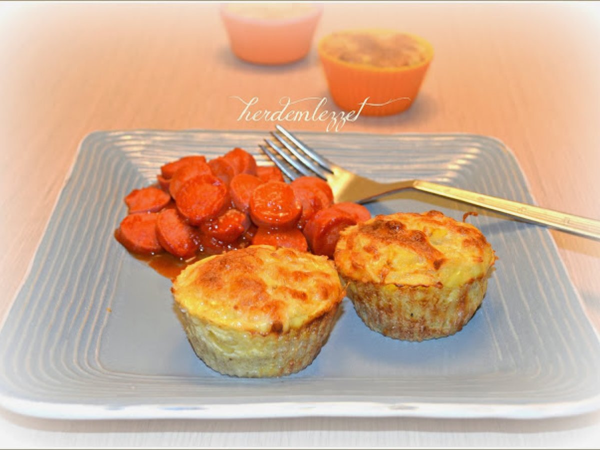 PATATESLİ MUFFİN OMLET