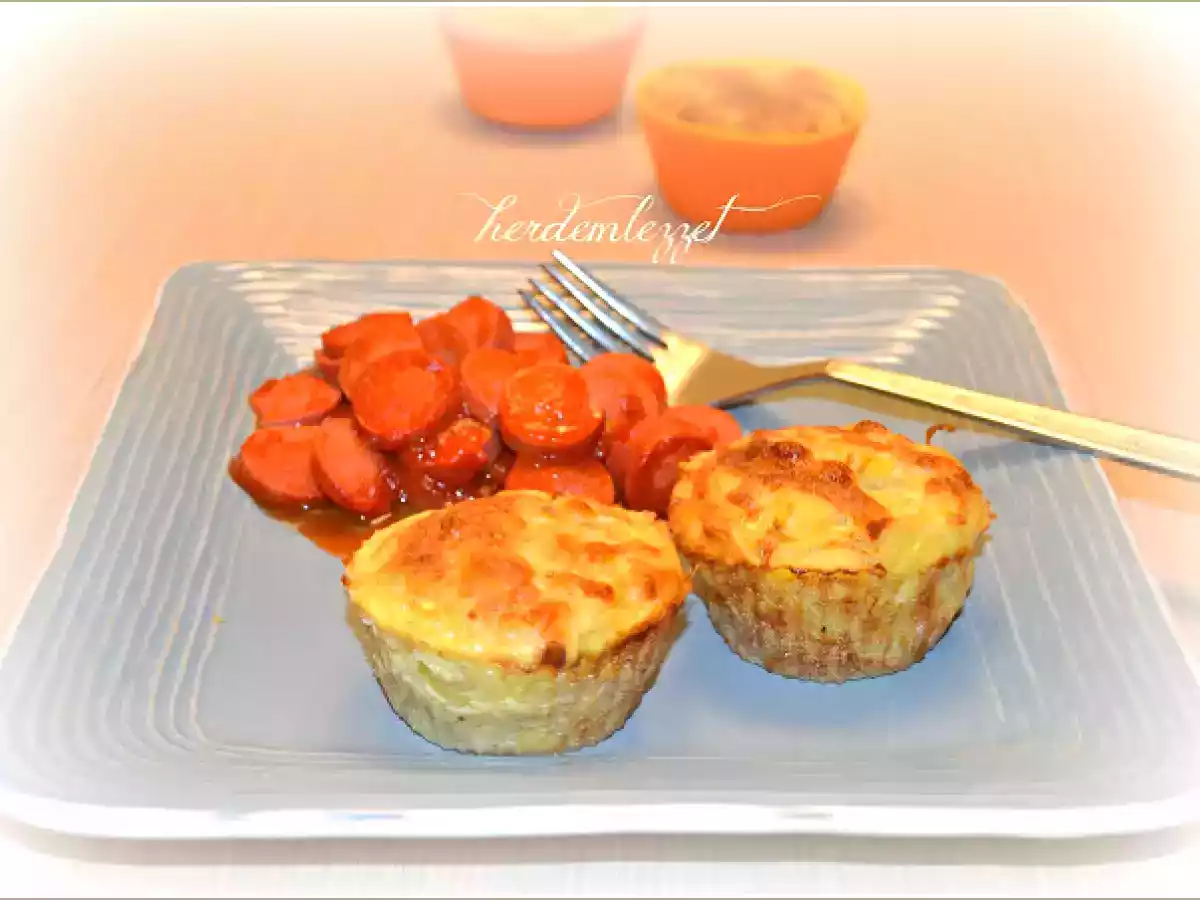 PATATESLİ MUFFİN OMLET