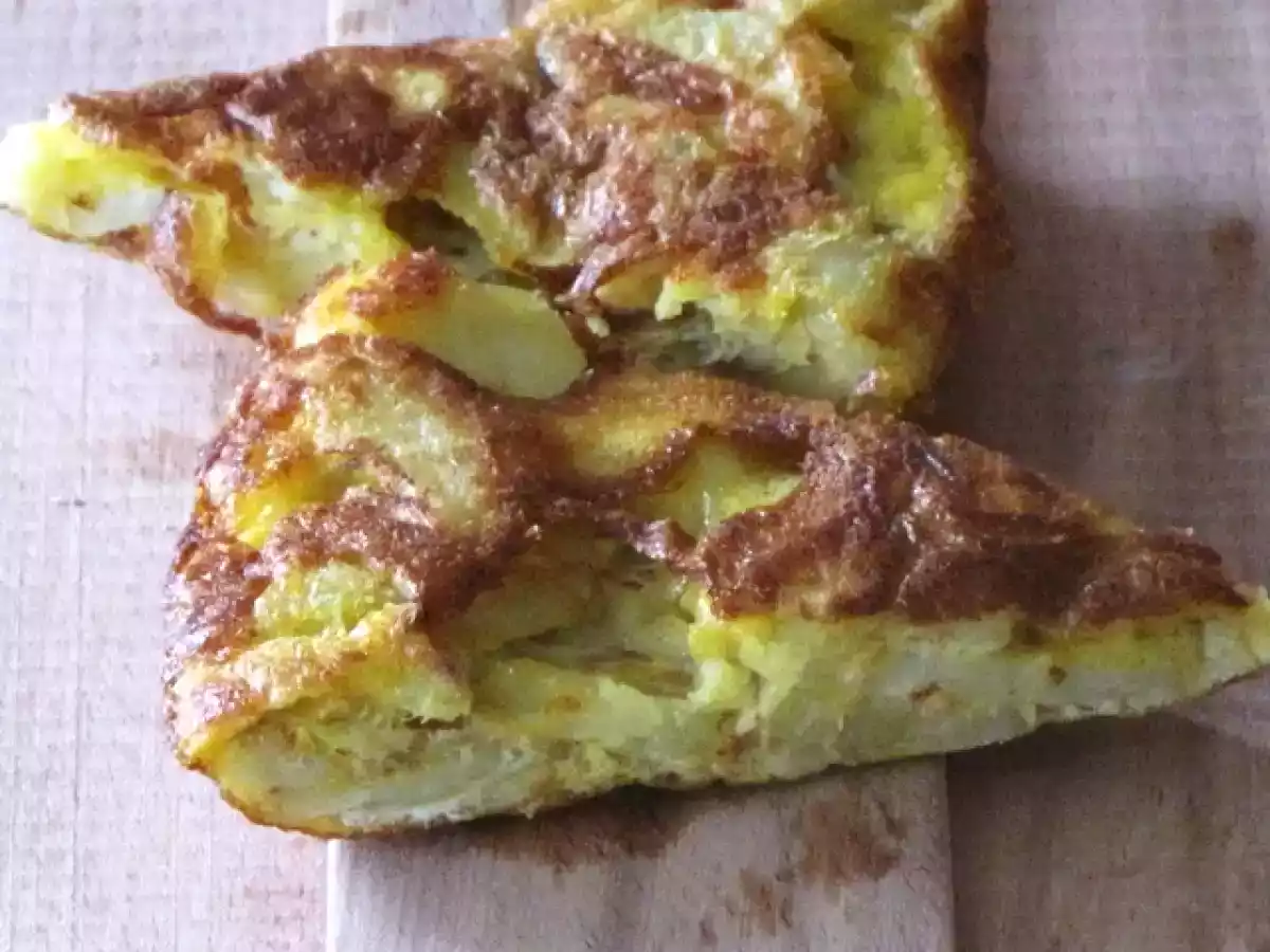 PATATESLİ OMLET - fotoğraf 3