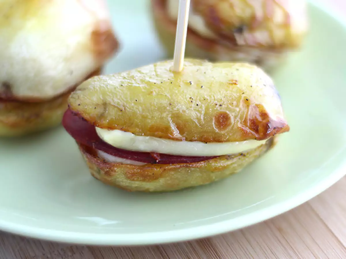 Patatesli raclette sandviç - fotoğraf 2