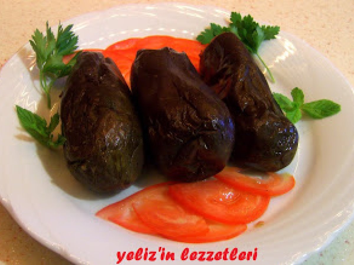 PATLICAN DOLMASI (ZEYTİNYAĞLI)