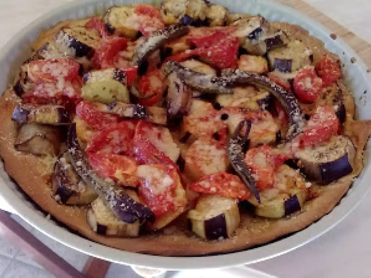Patlıcanlı Kiş - Patlıcanlı tart