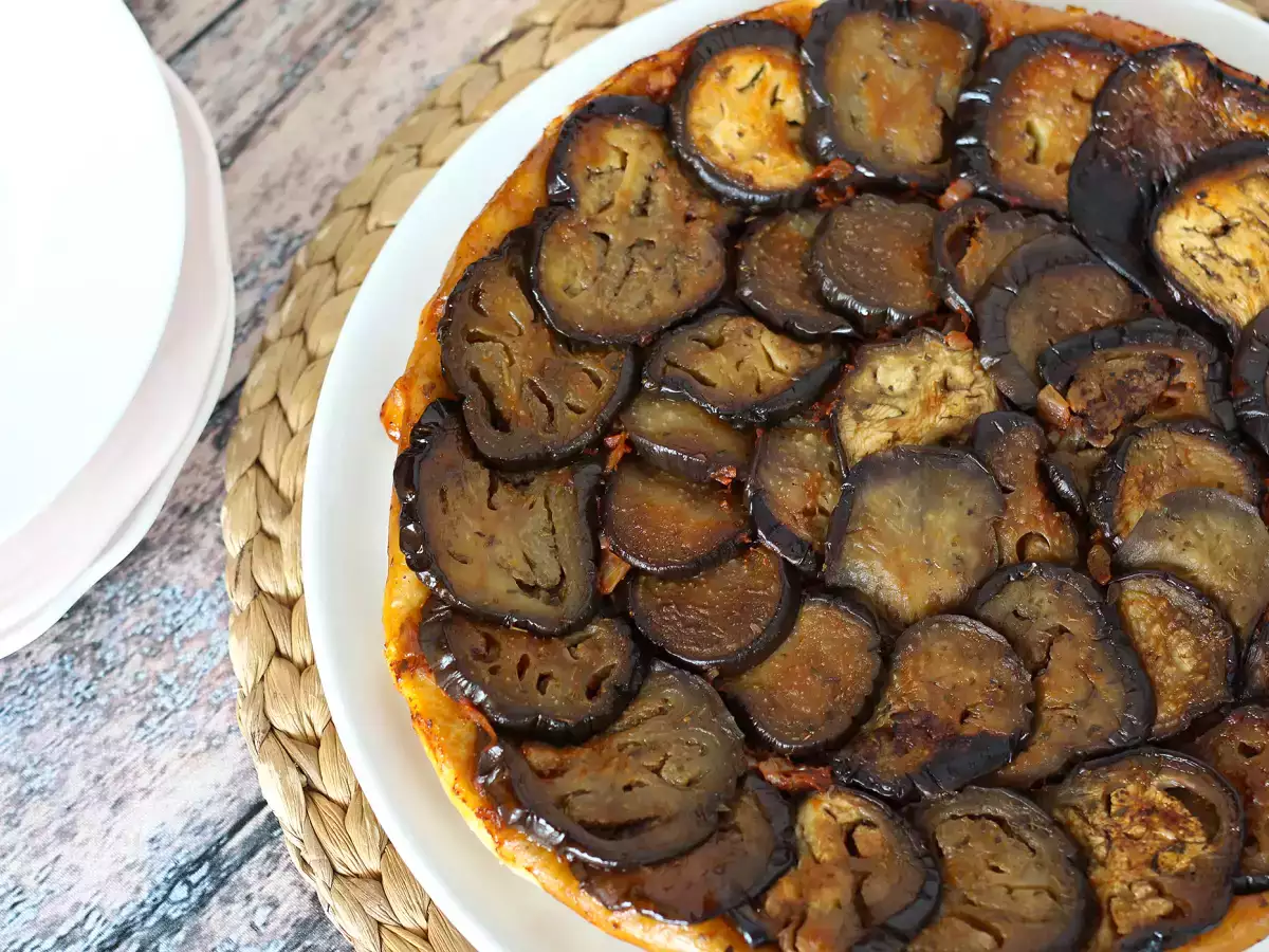 Patlıcanlı tarte tatin: ölmek için tuzlu bir versiyon! - fotoğraf 2