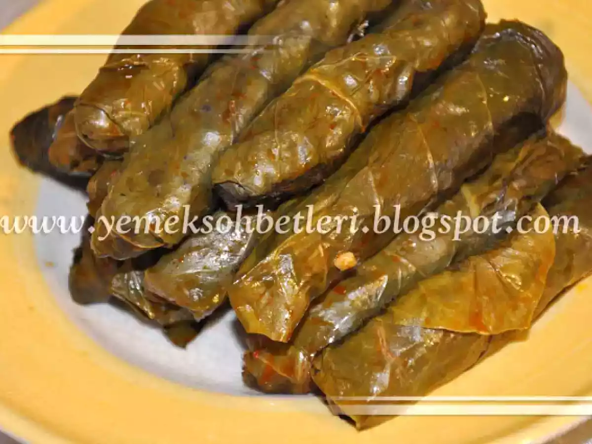 Pazı sarması...