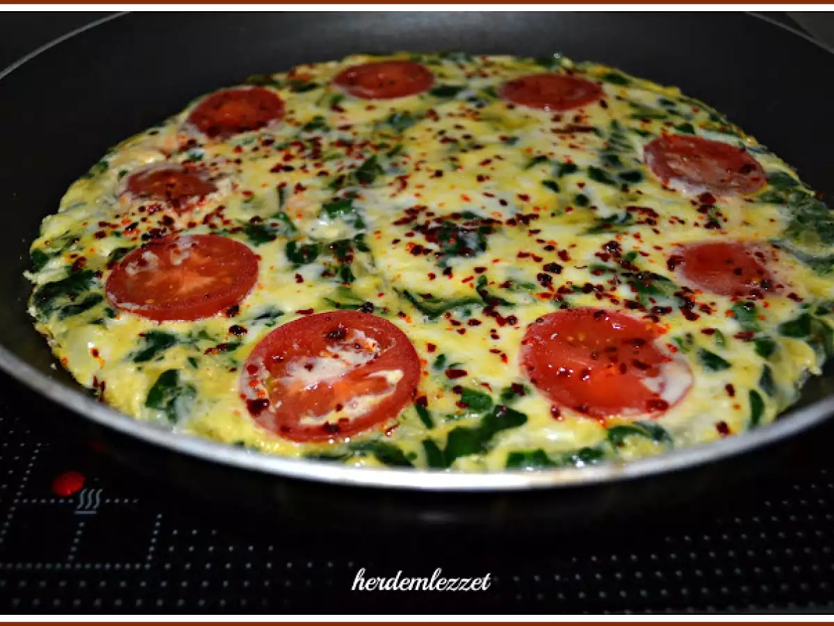 Pazılı peynirli omlet - fotoğraf 2