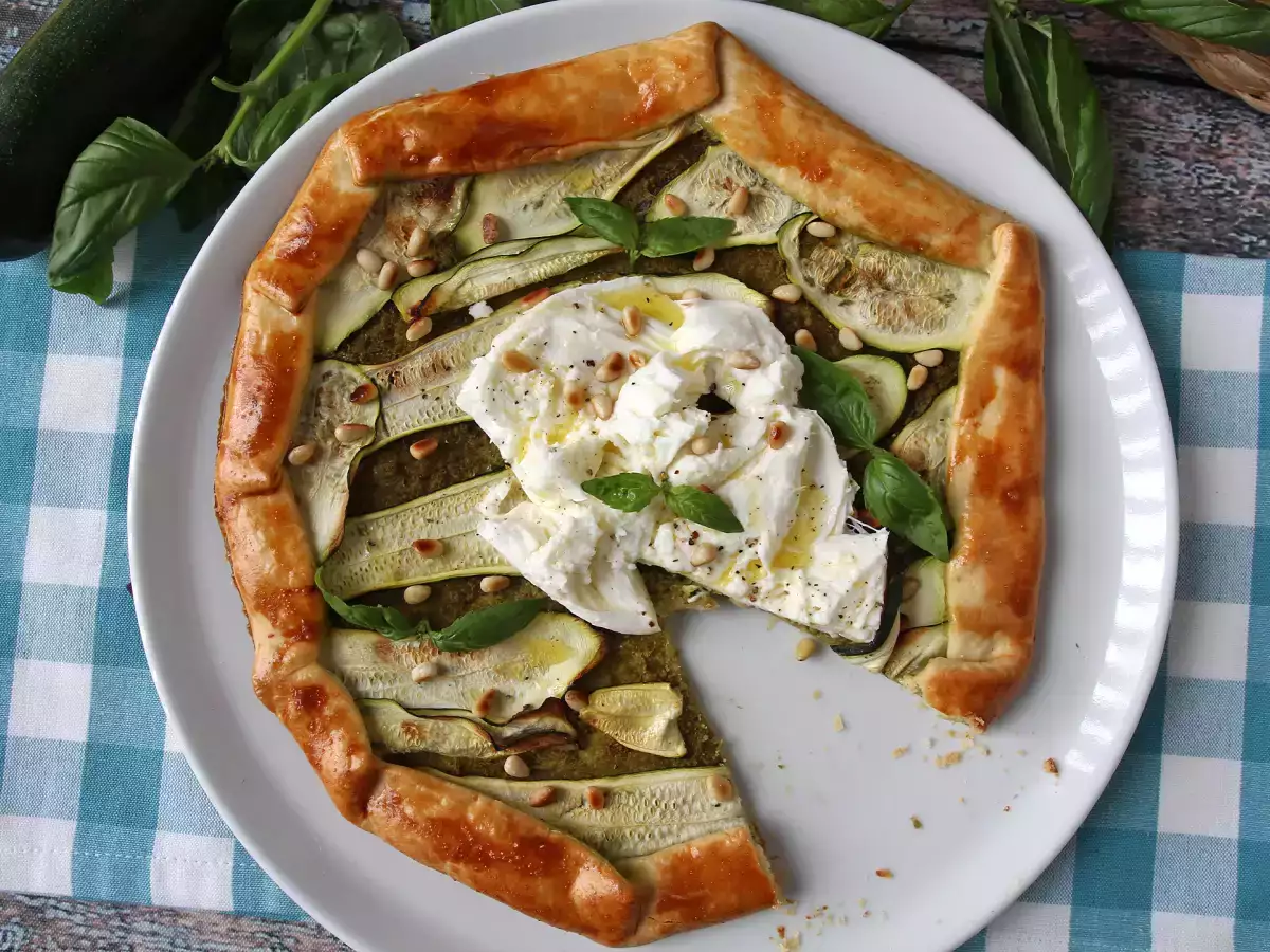 Pesto ve kabaklı tart: tıpkı yaz gibi kokan kolay bir tarif! - fotoğraf 2