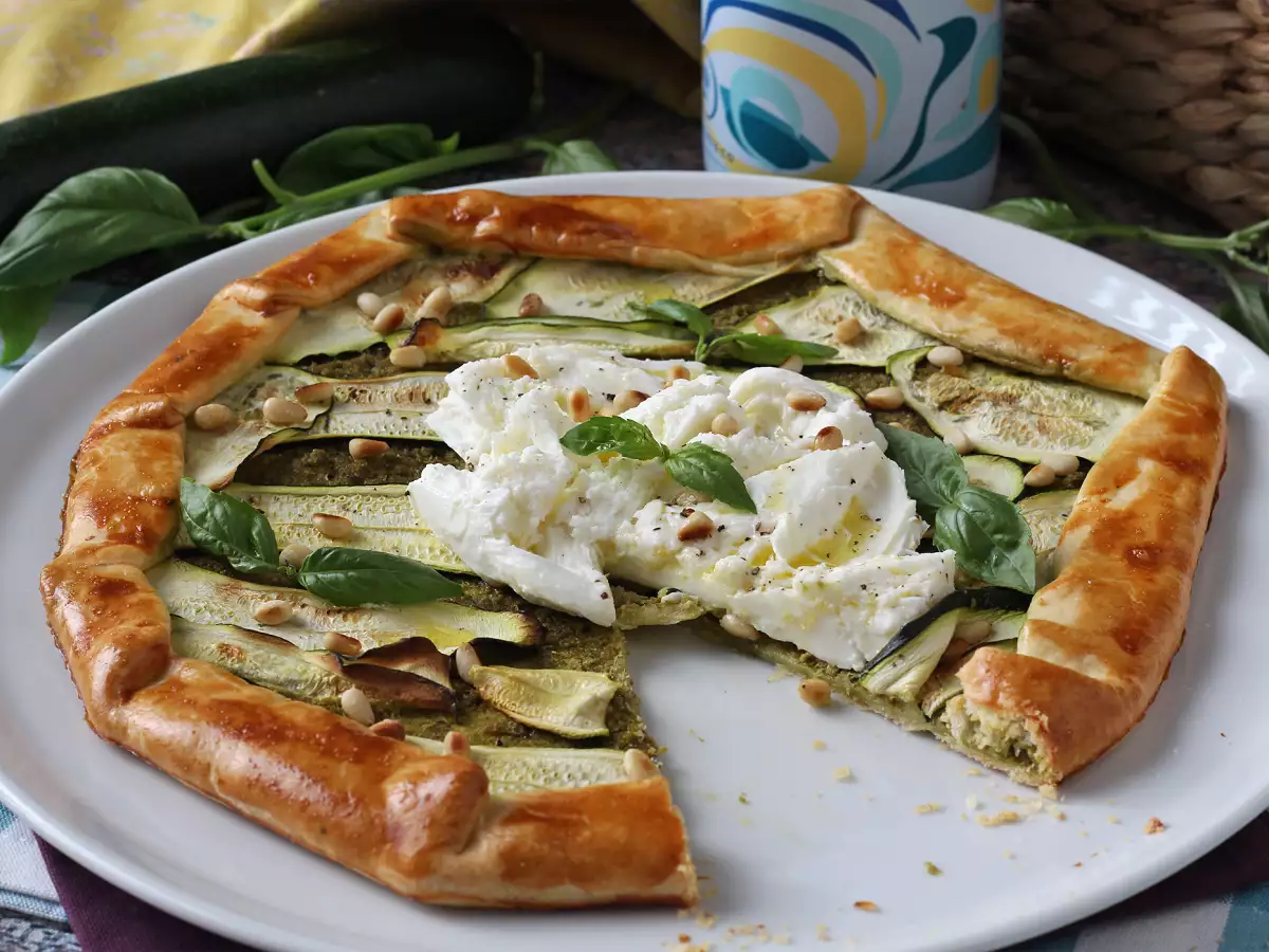 Pesto ve kabaklı tart: tıpkı yaz gibi kokan kolay bir tarif! - fotoğraf 5