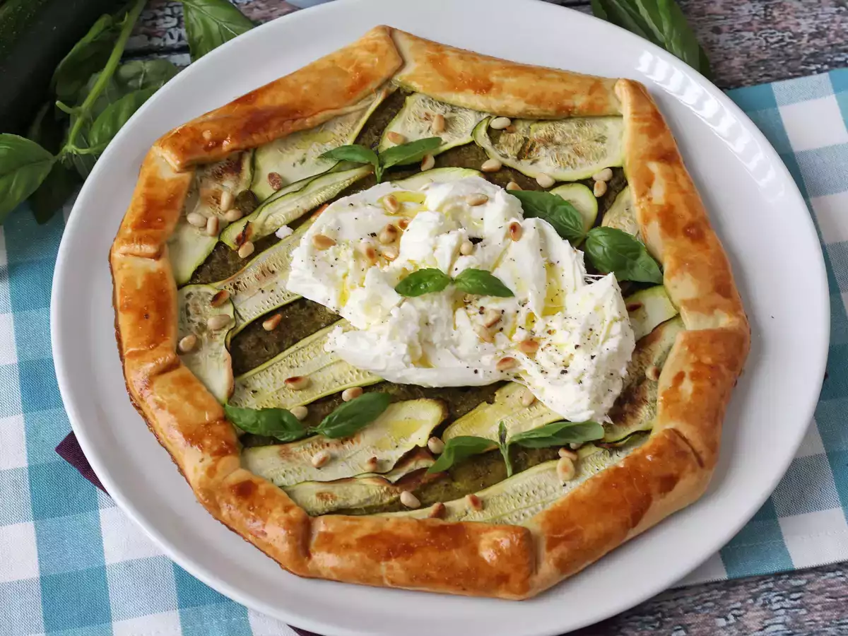 Pesto ve kabaklı tart: tıpkı yaz gibi kokan kolay bir tarif! - fotoğraf 6