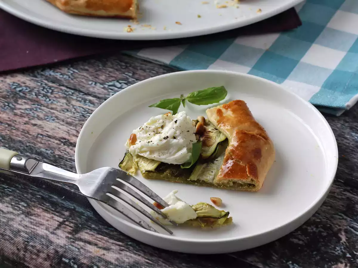 Pesto ve kabaklı tart: tıpkı yaz gibi kokan kolay bir tarif! - fotoğraf 7