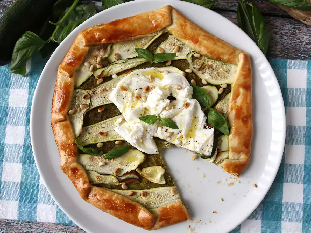 Pesto ve kabaklı tart: tıpkı yaz gibi kokan kolay bir tarif! - fotoğraf 8
